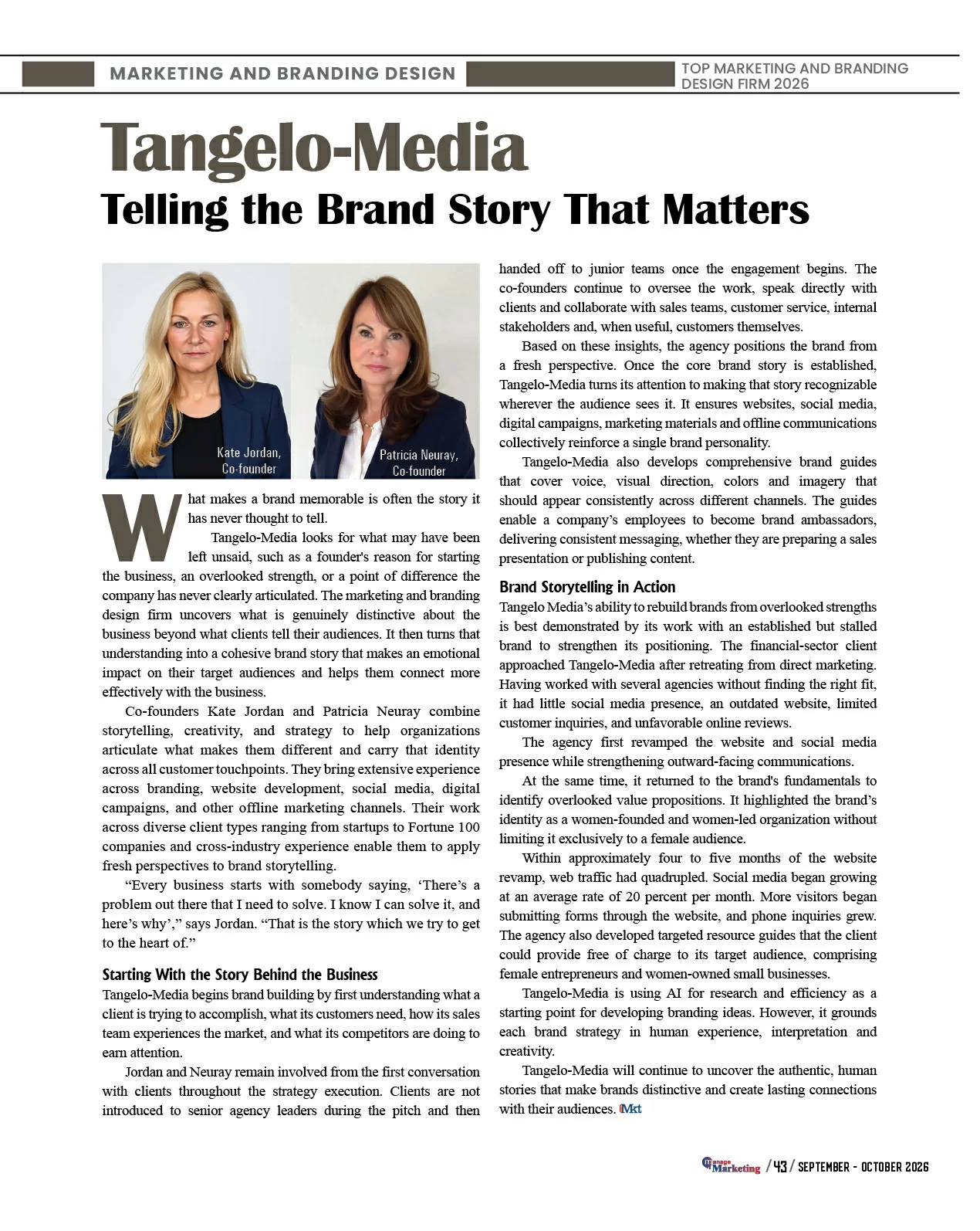 Branding and PR | Manage Marketing