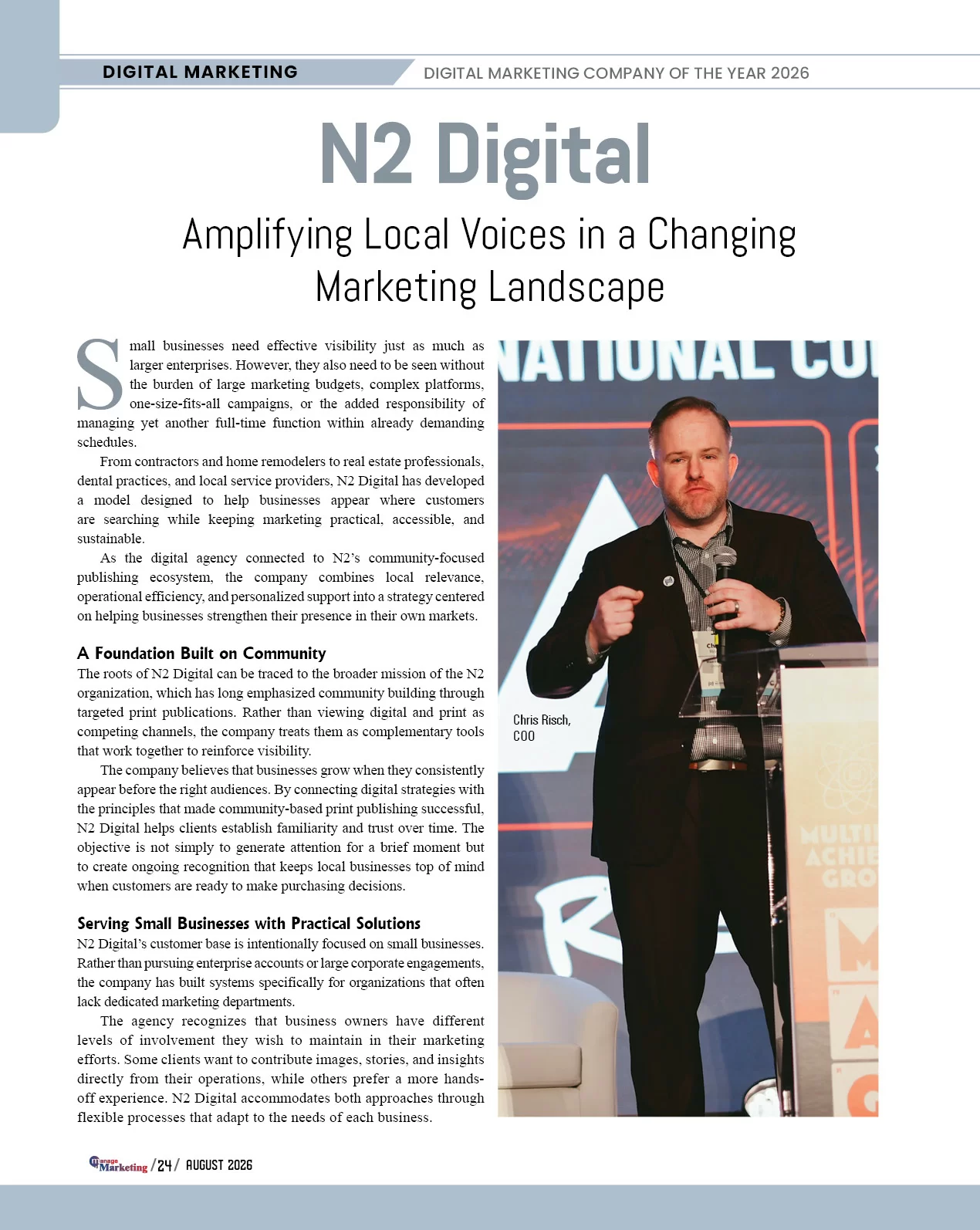 Digital Marketing | Manage Marketing